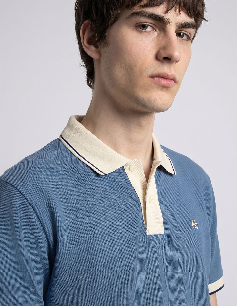 Playera tipo polo para hombre 4
