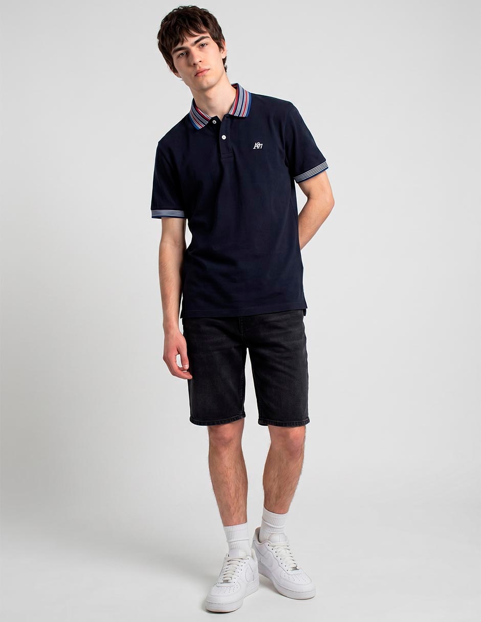 Playera Tipo Polo/Set Playera Tipo Polo Primavera Para Hombre