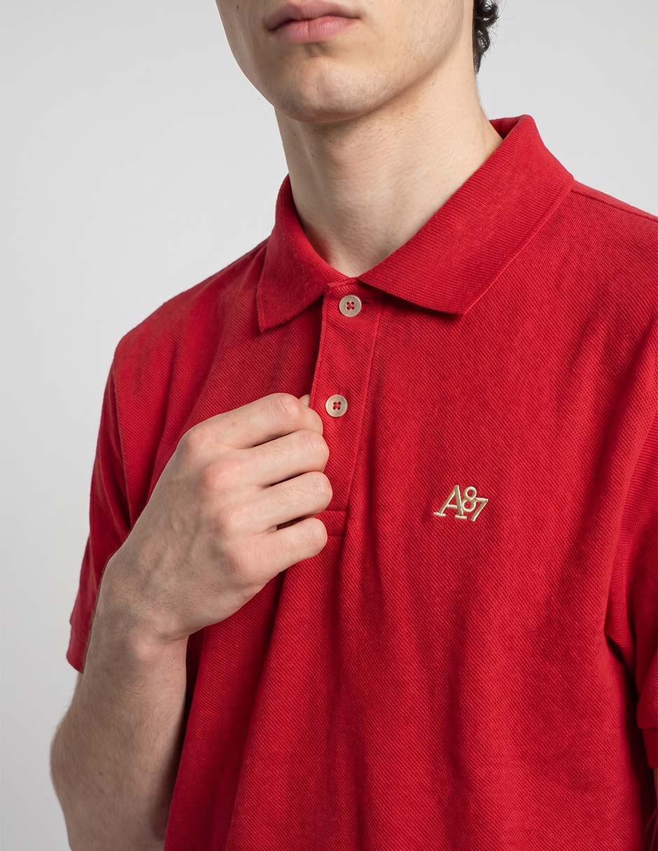 Playera tipo polo Aero para hombre