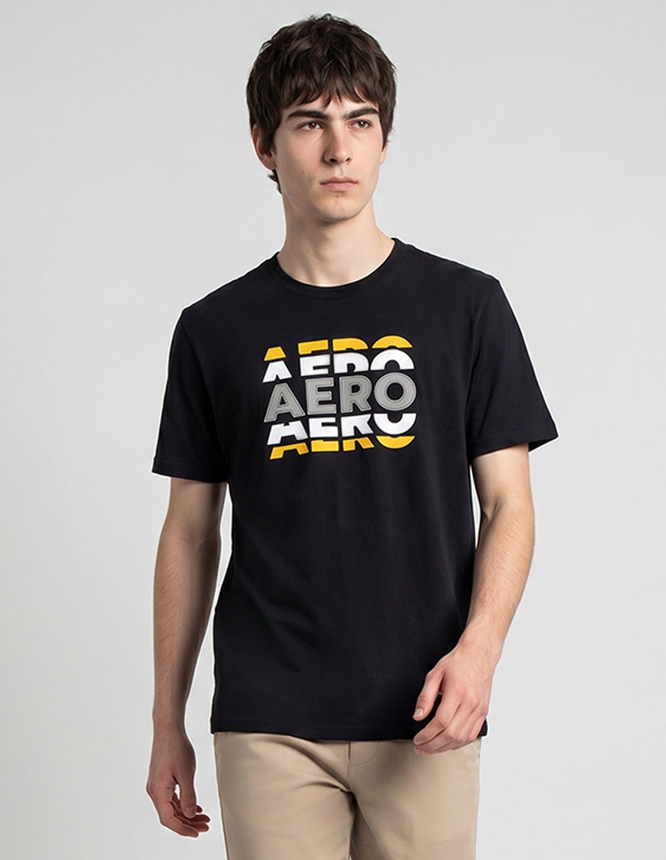 Playera Aéropostale cuello redondo para hombre