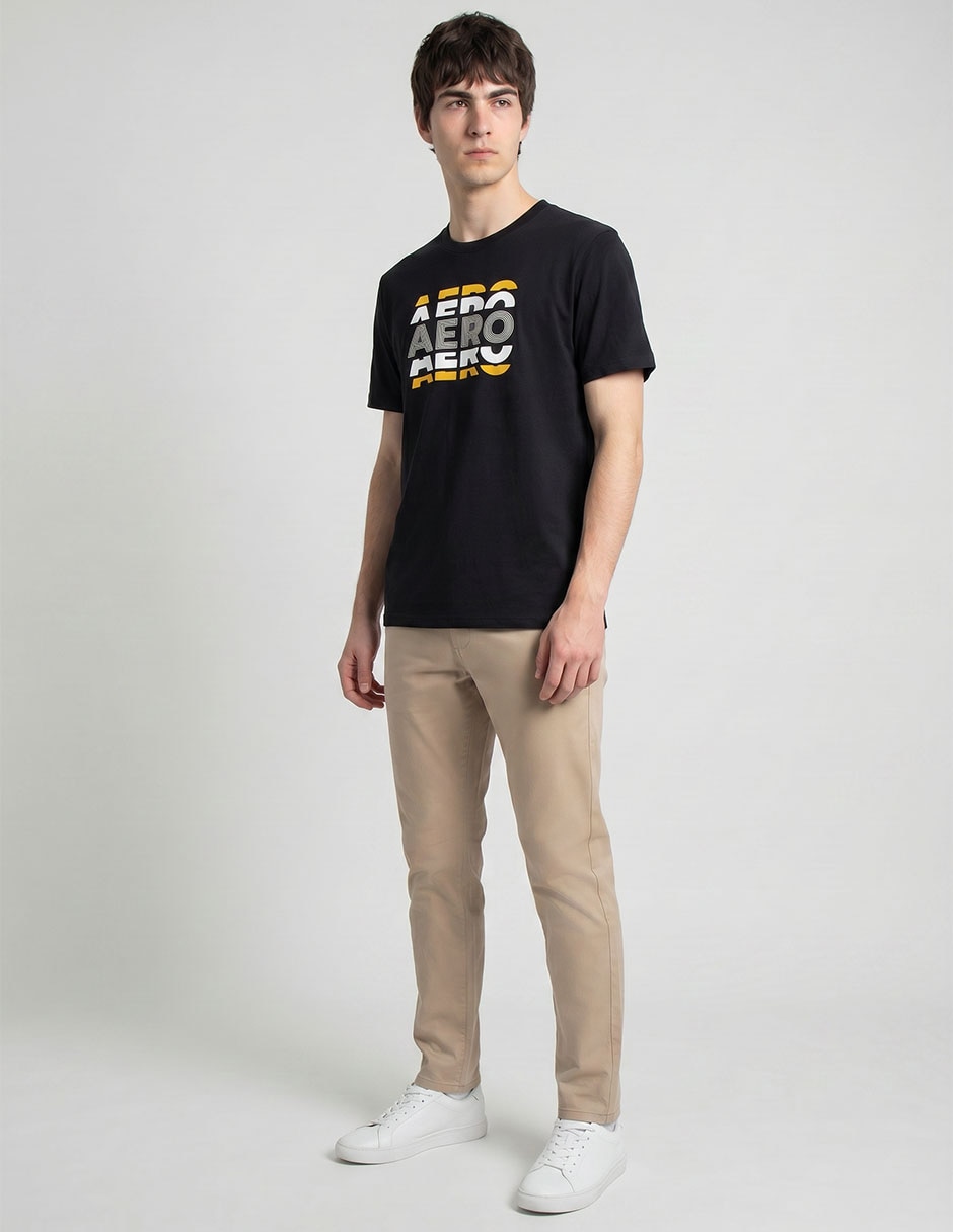 Playera Aéropostale cuello redondo para hombre