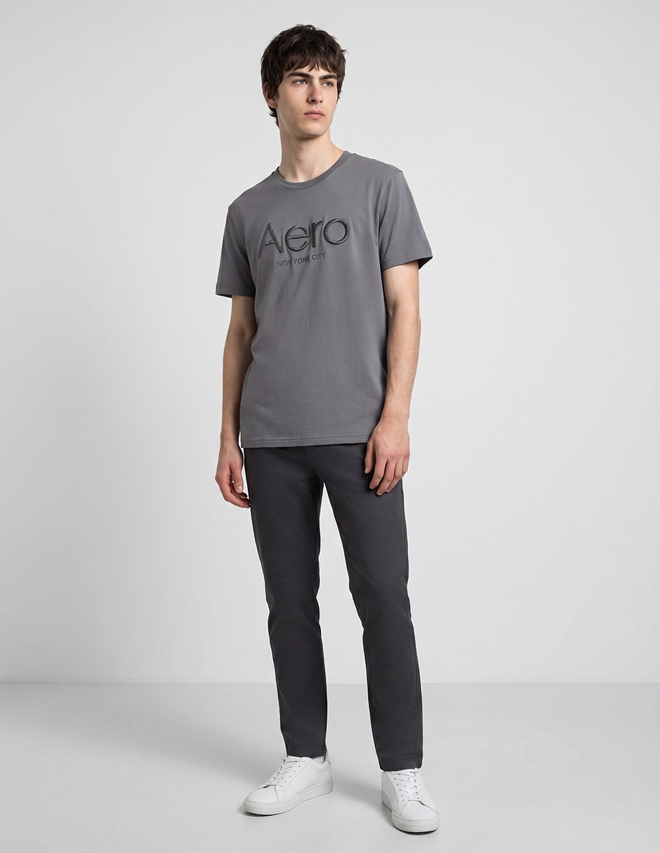 Playera cuello redondo para hombre 1