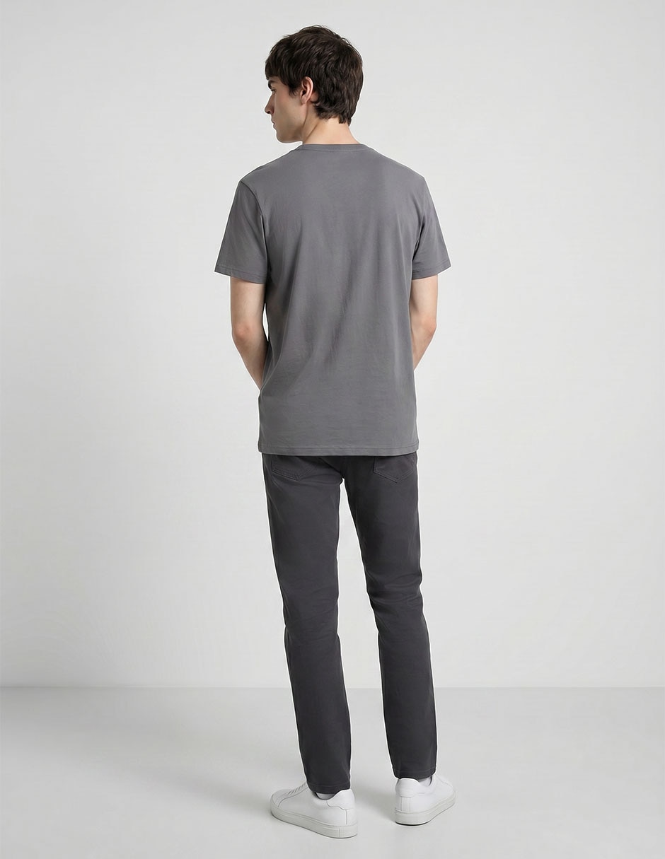 Playera cuello redondo para hombre 2