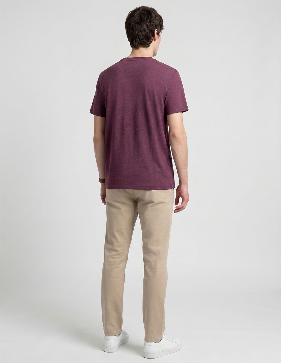 Playera cuello redondo para hombre 2