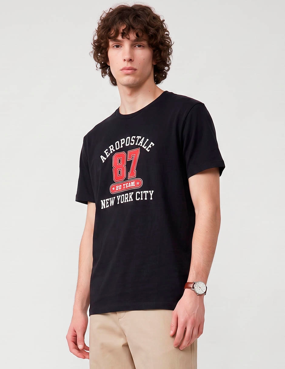 Playera cuello redondo para hombre 1
