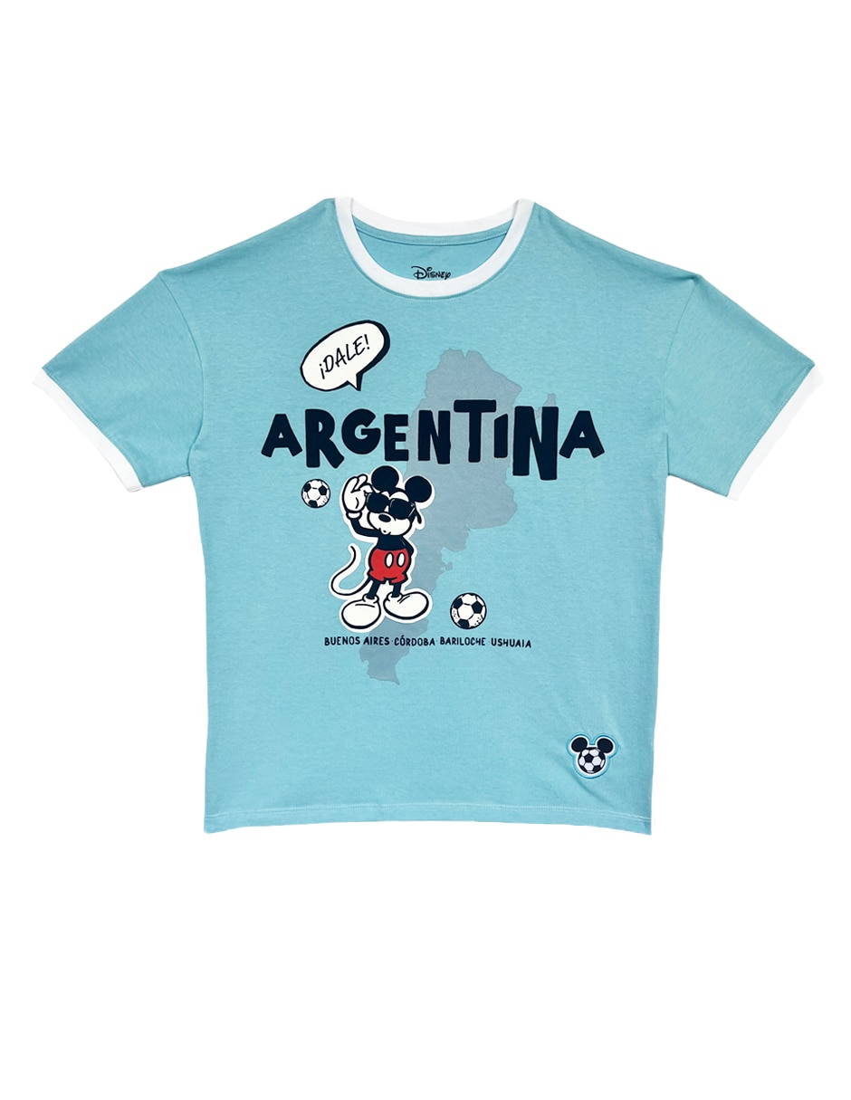 Playera cuello redondo para hombre