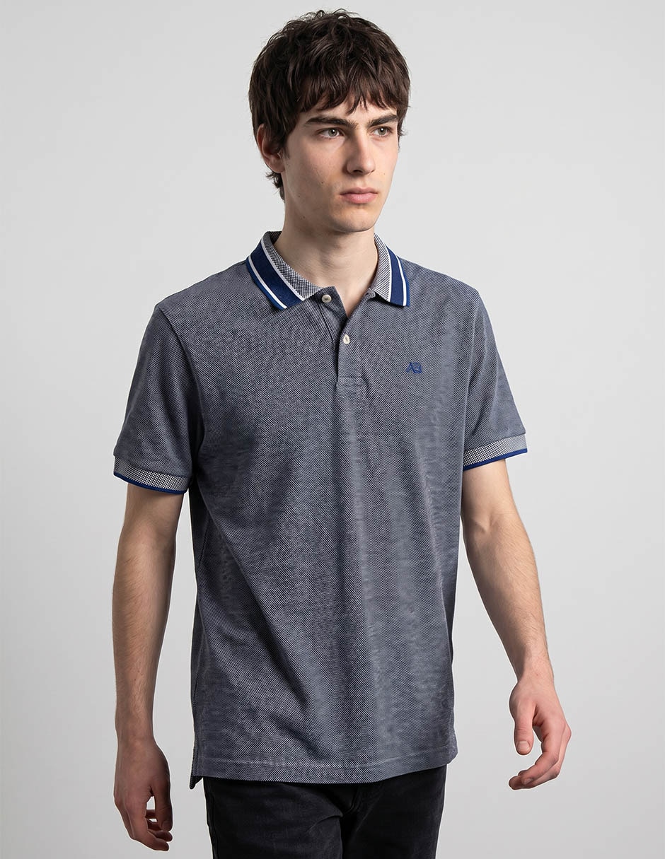 Playera tipo polo para hombre