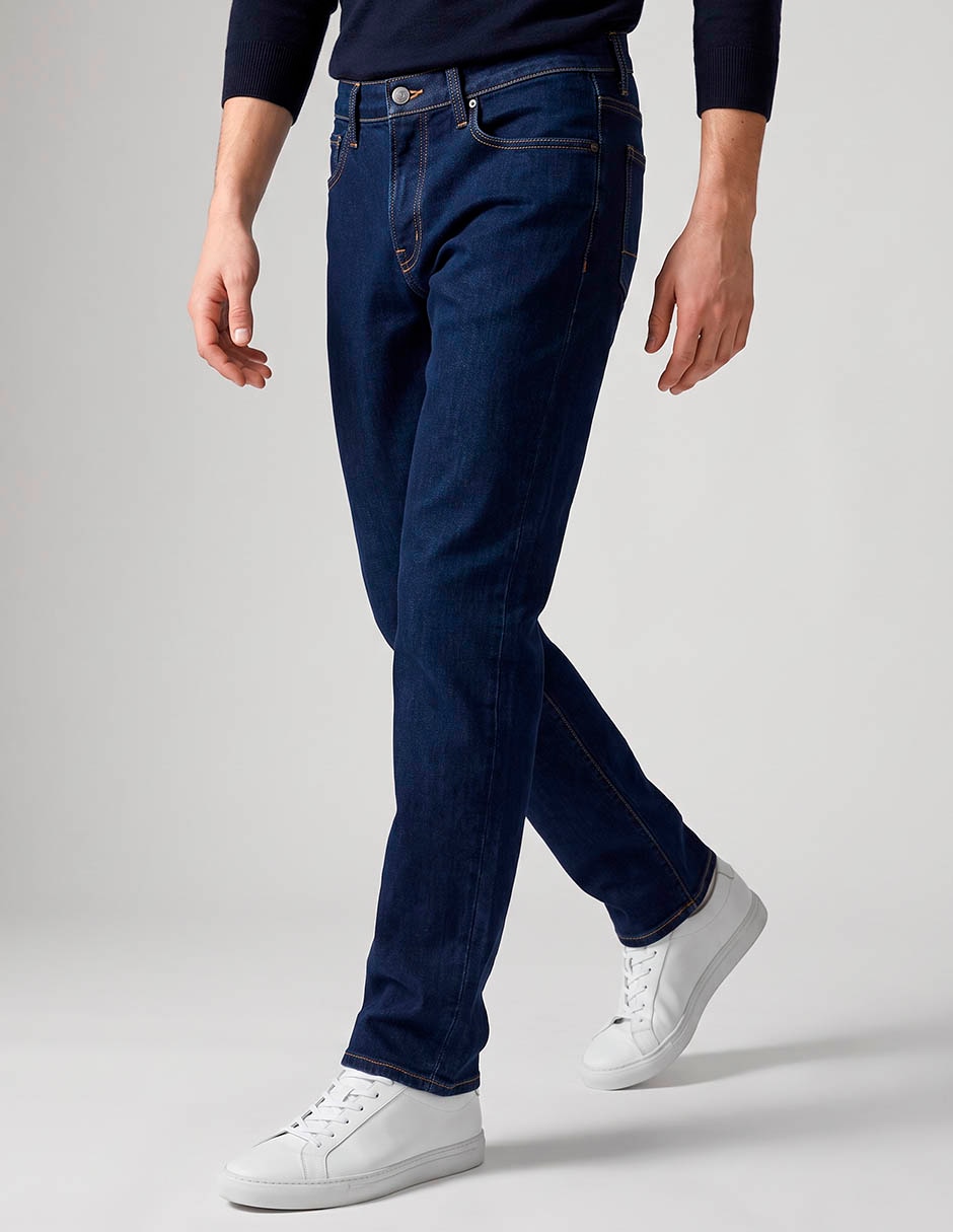 Jeans slim aeropostale lavado obscuro para hombre