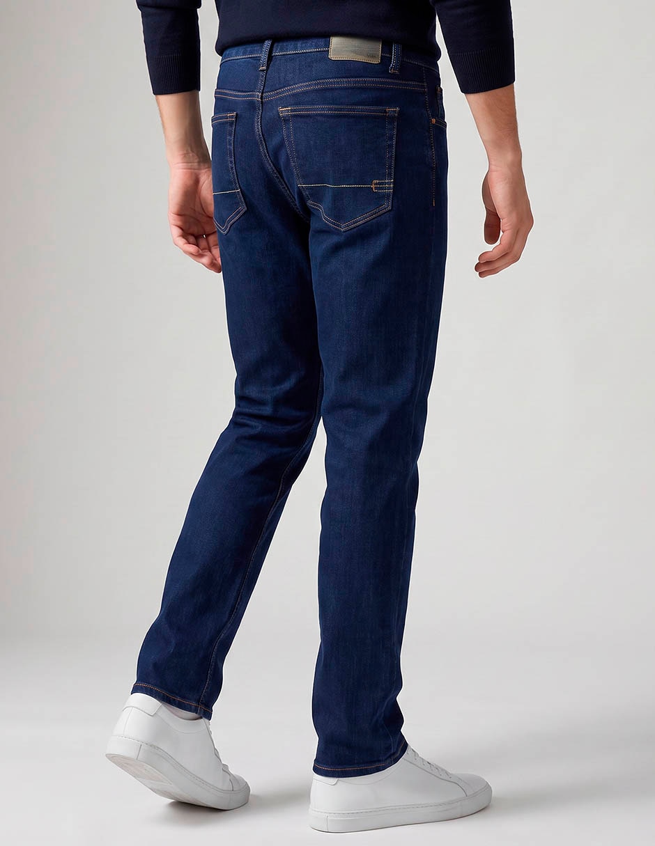 Jeans slim aeropostale lavado obscuro para hombre 2