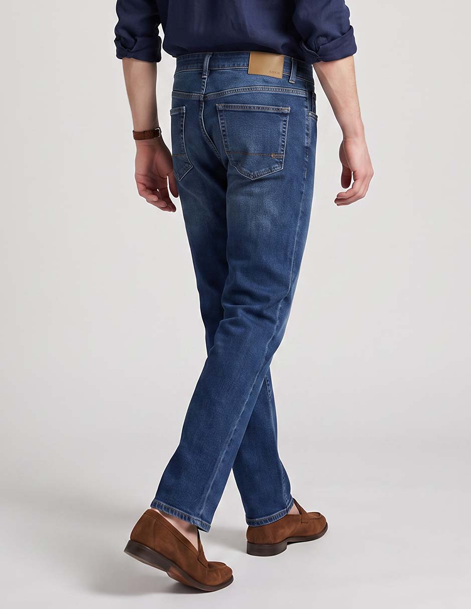 Jeans recto aéropostale lavado medio para hombre 2