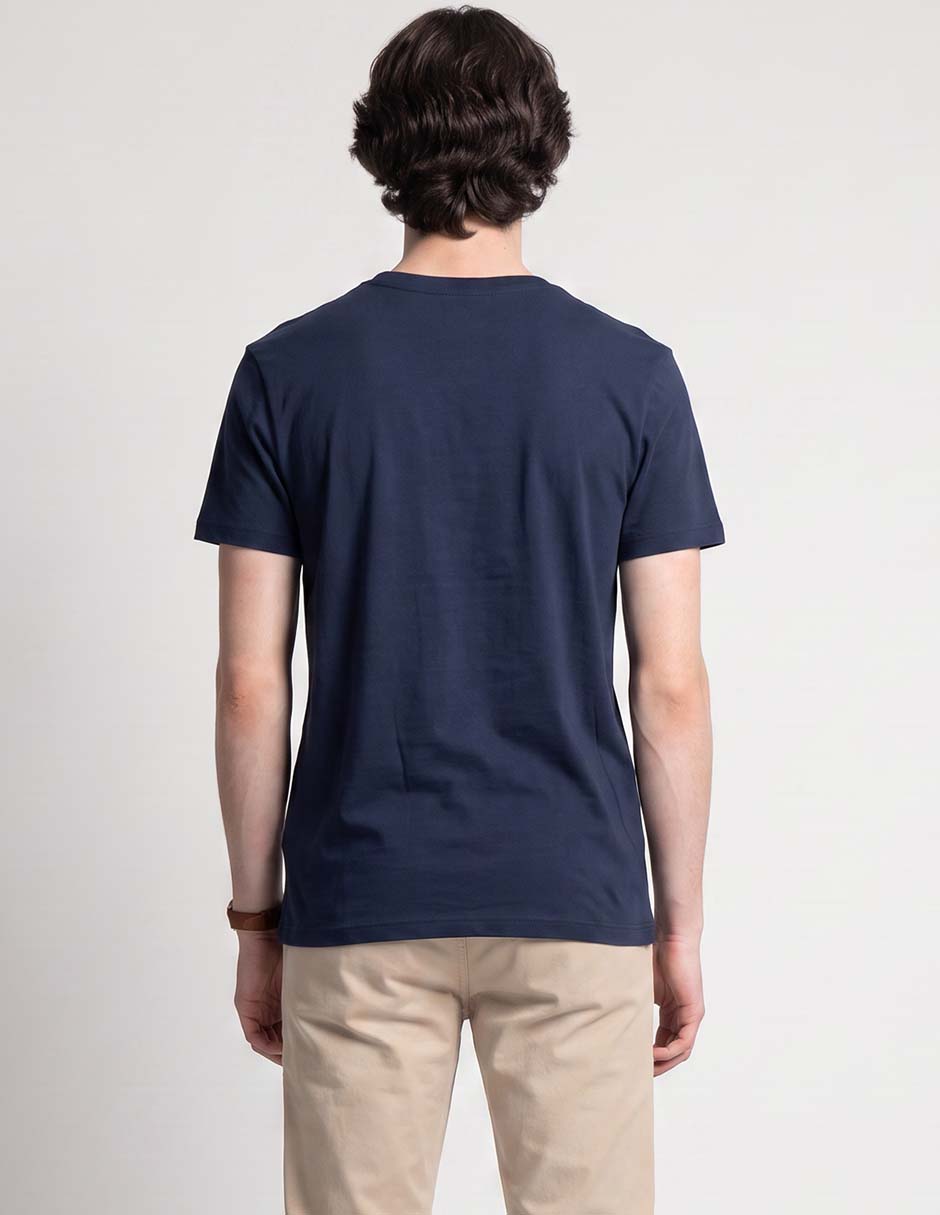 Playera cuello redondo para hombre 2