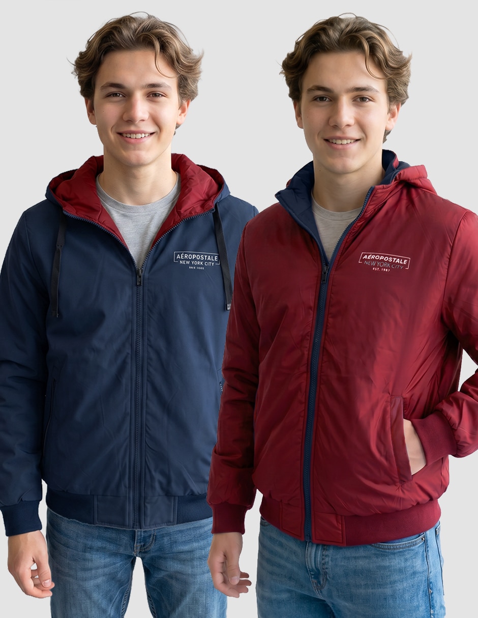 Chamarra casual Aero reversible para hombre 6
