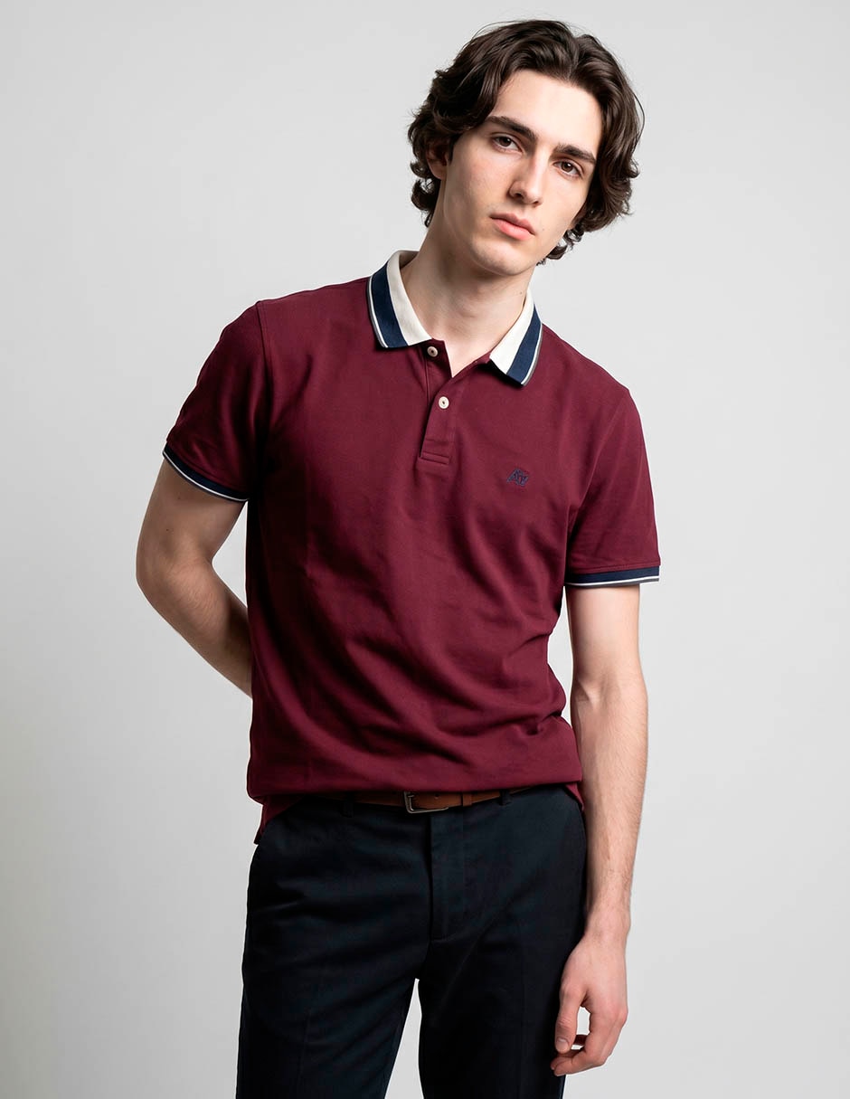 Playera tipo polo para hombre 1
