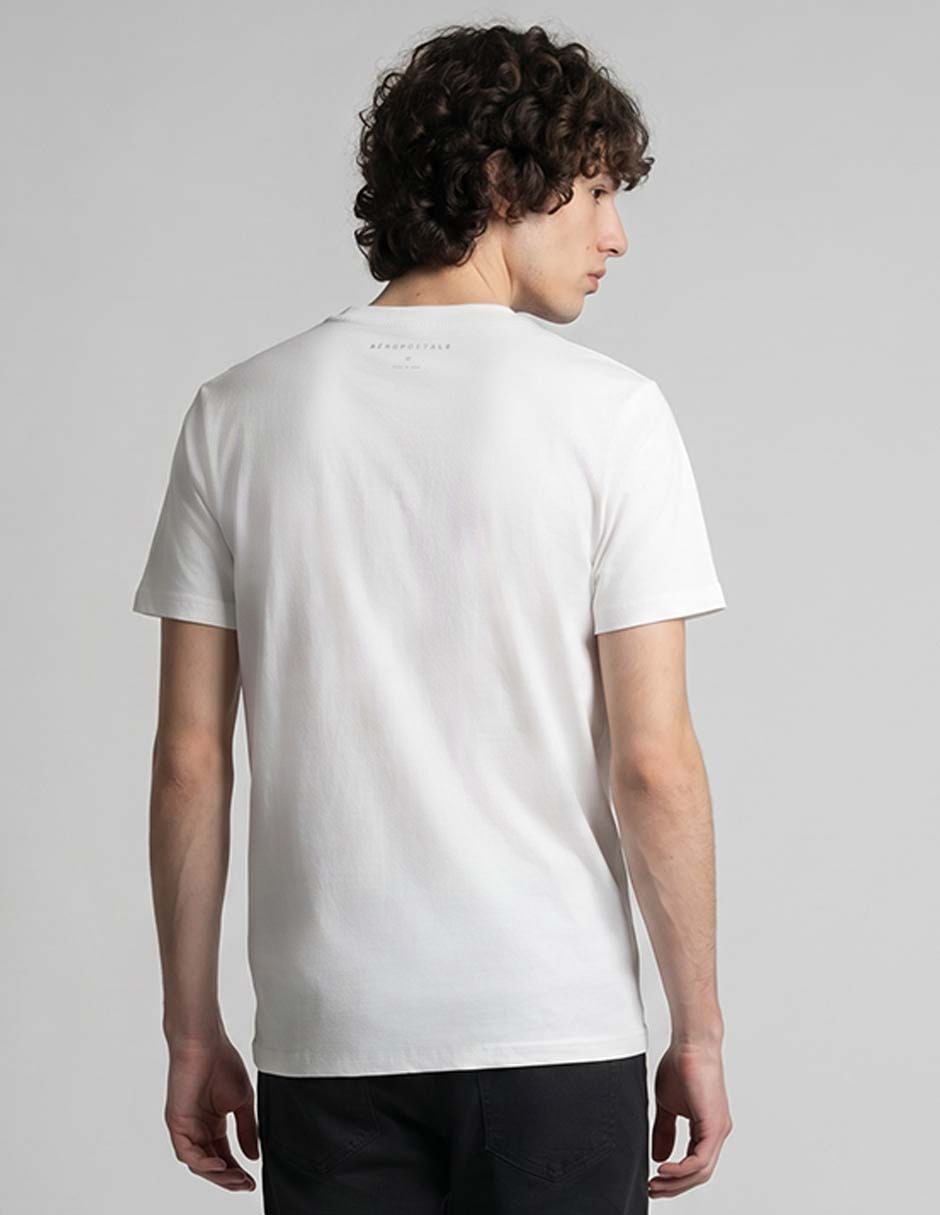 Playera cuello redondo para hombre 2