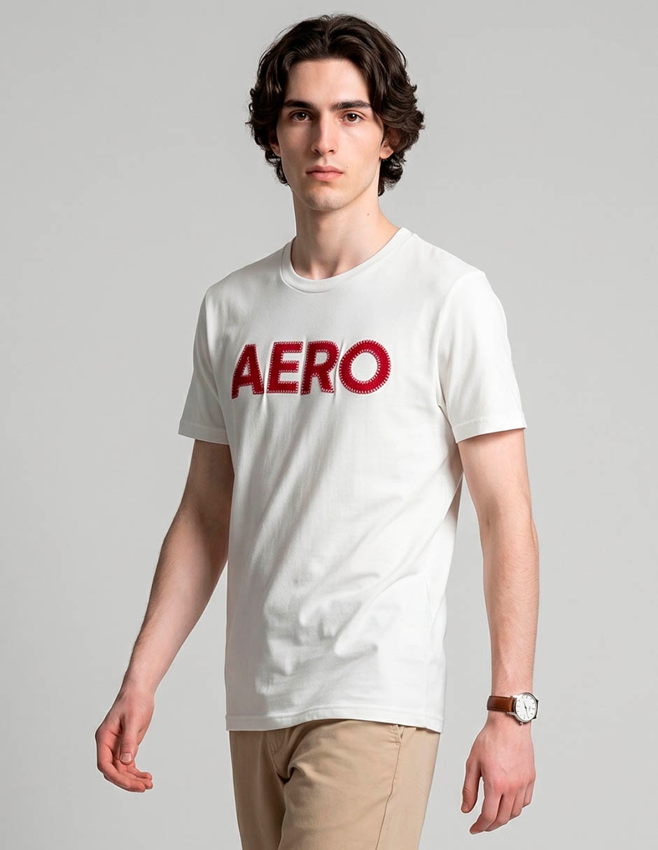 Playera aeropostale cuello redondo para hombre Playera aeropostale cuello redondo para hombre