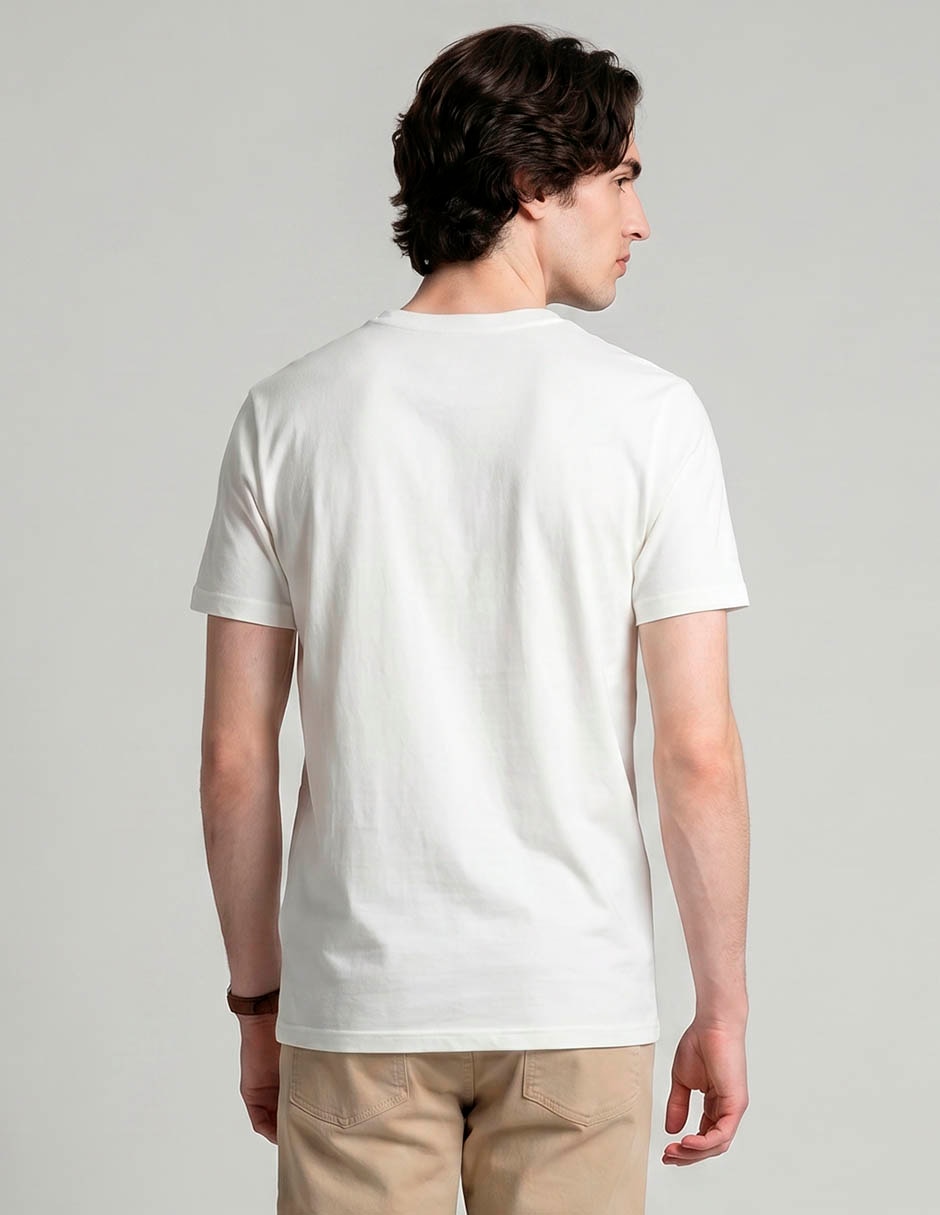 Playera Básico cuello redondo para hombre 3