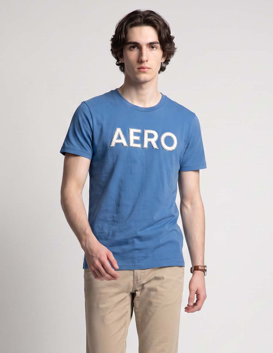 Playera postale cuello redondo para hombre Playera postale cuello redondo para hombre
