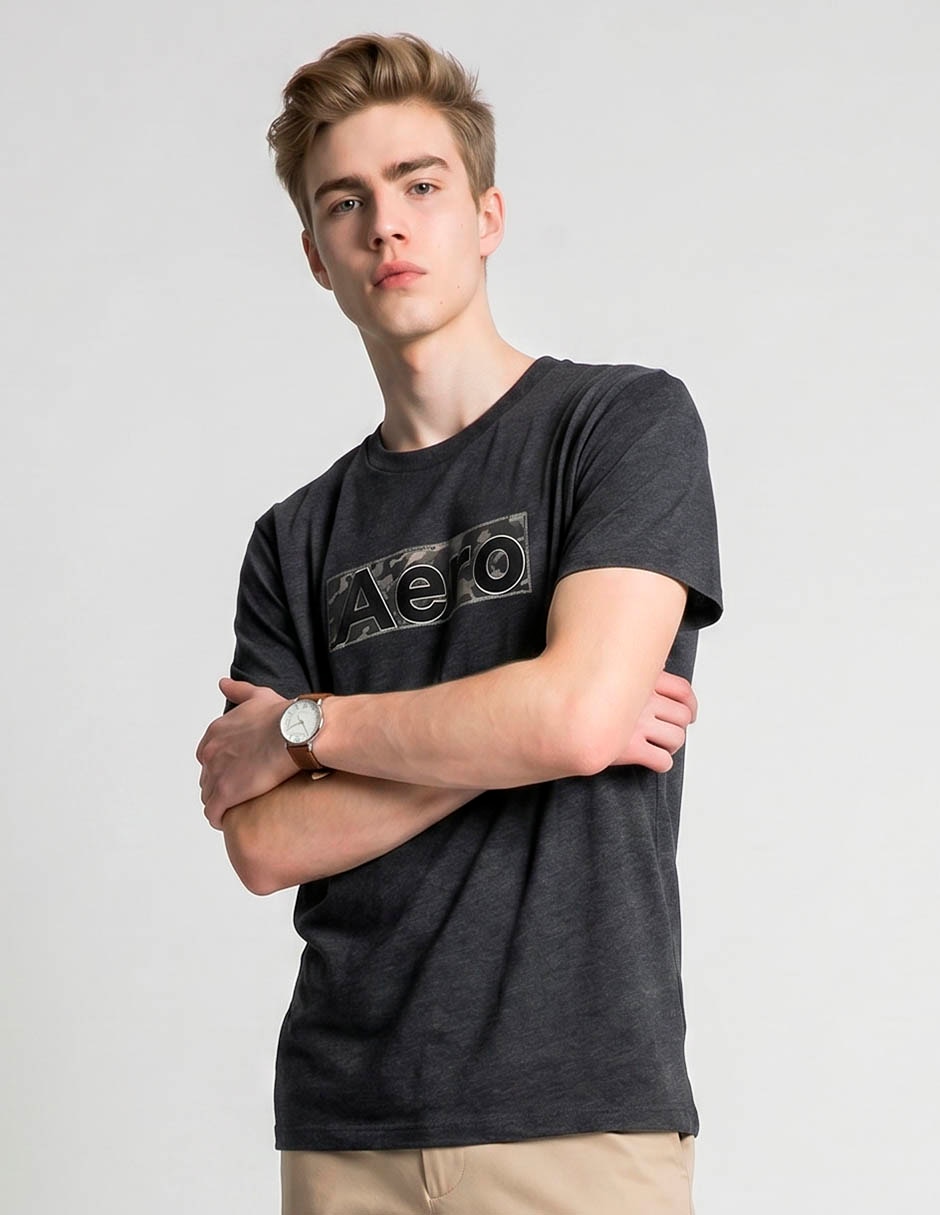 Playera cuello redondo para hombre