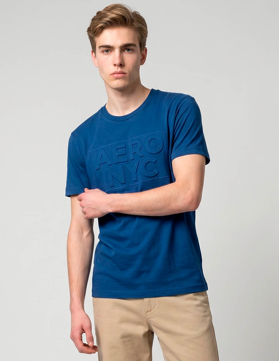 Playera cuello redondo para hombre