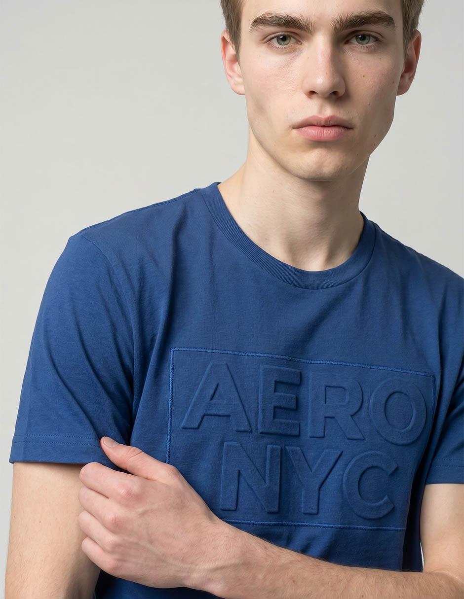 Playera cuello redondo para hombre