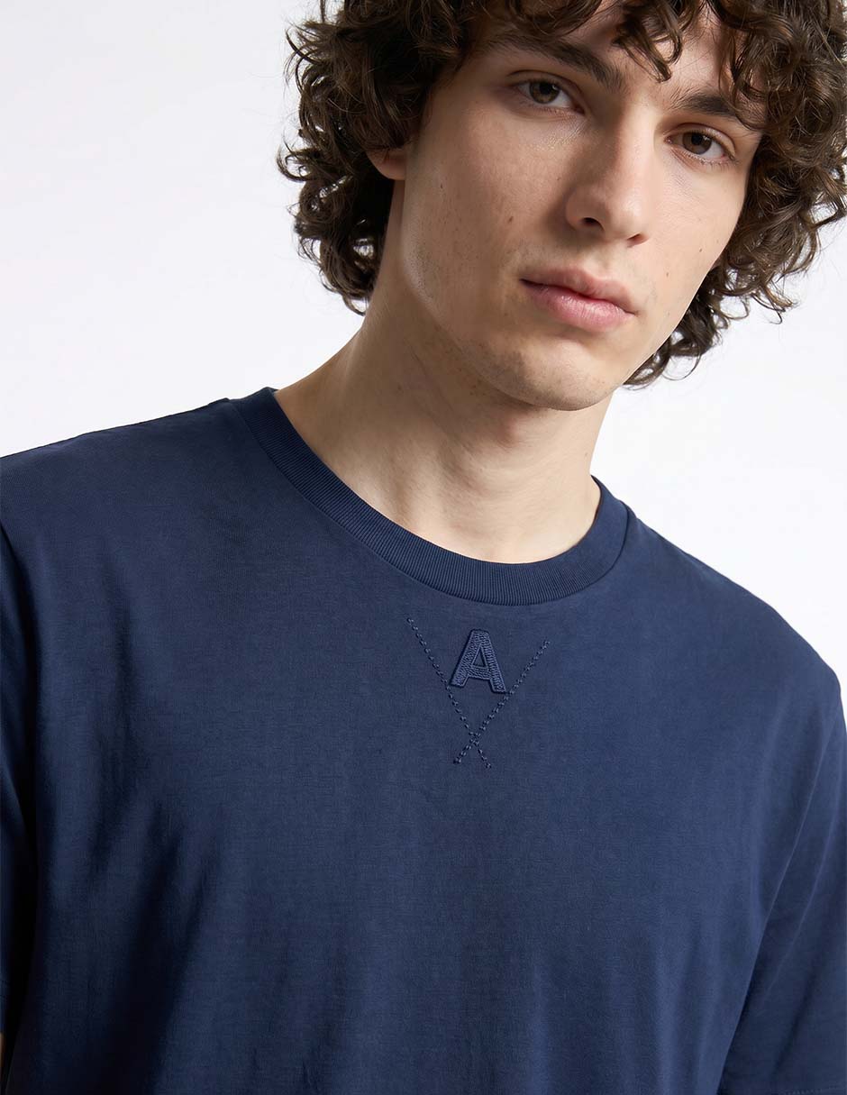 Playera cuello redondo para hombre 3