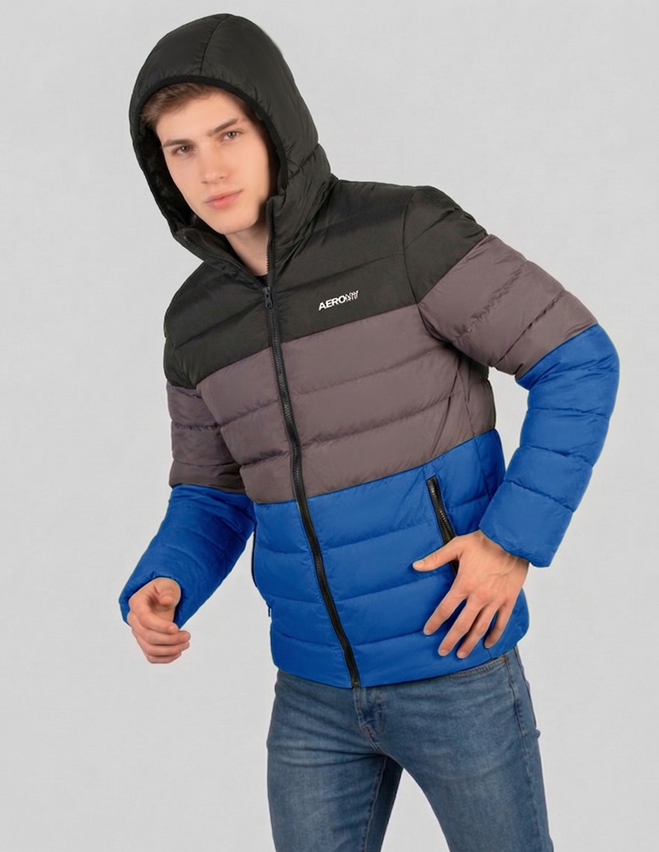 Chamarra capitonada Aeropostale para hombre 3