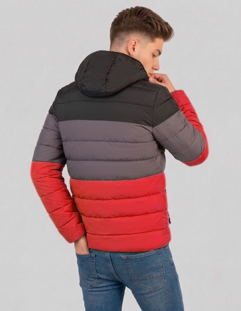 CHAMARRA AERO 8972BTS25, G, ROJO