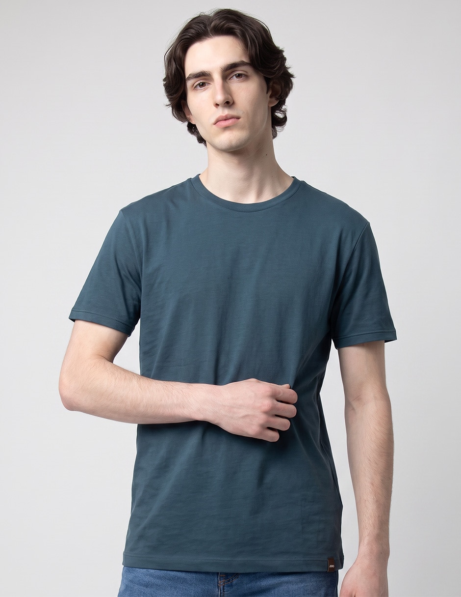 Playera cuello redondo para hombre Playera cuello redondo para hombre