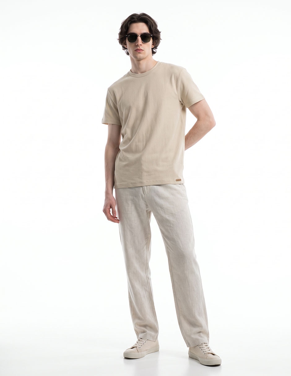 Playera cuello redondo para hombre Playera cuello redondo para hombre