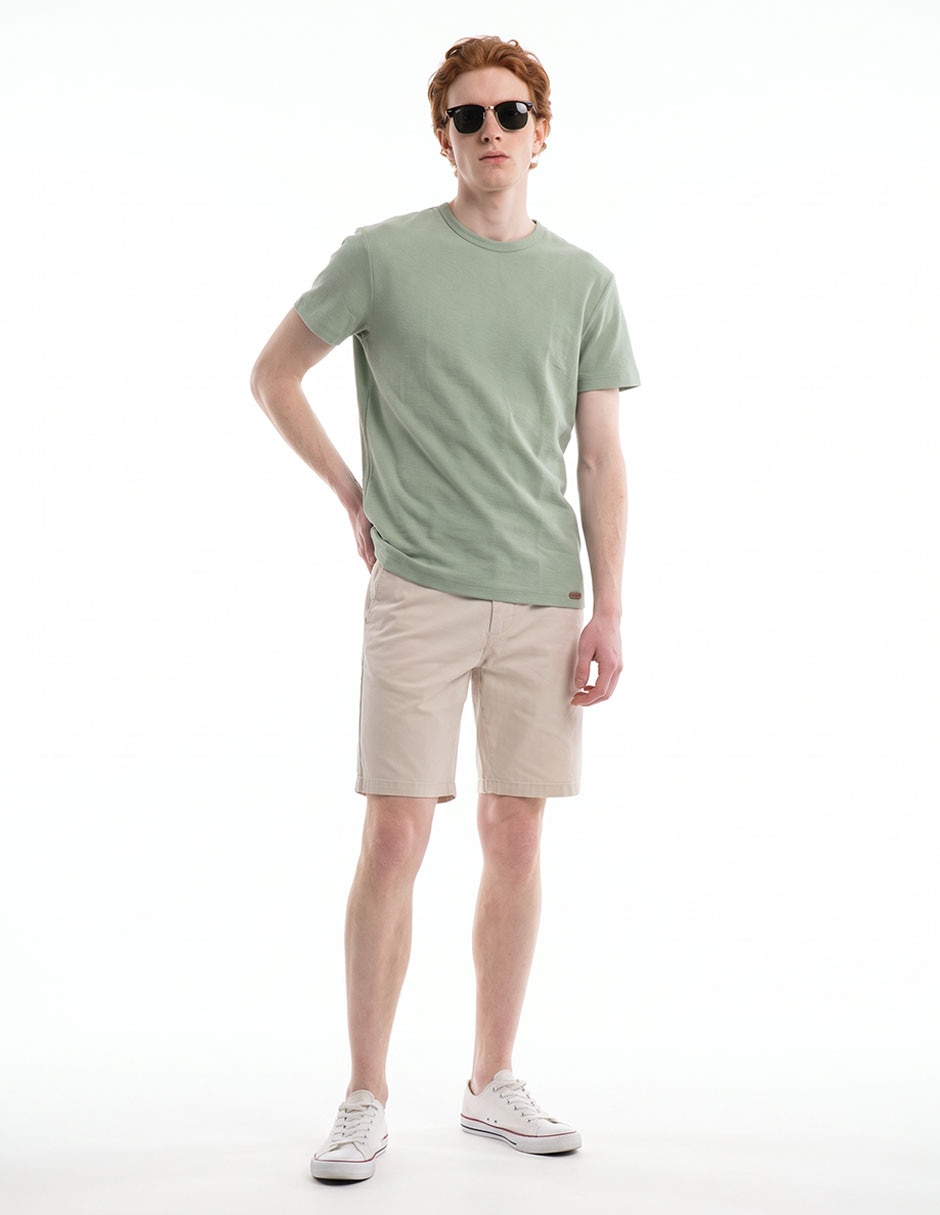 Playera cuello redondo para hombre 1