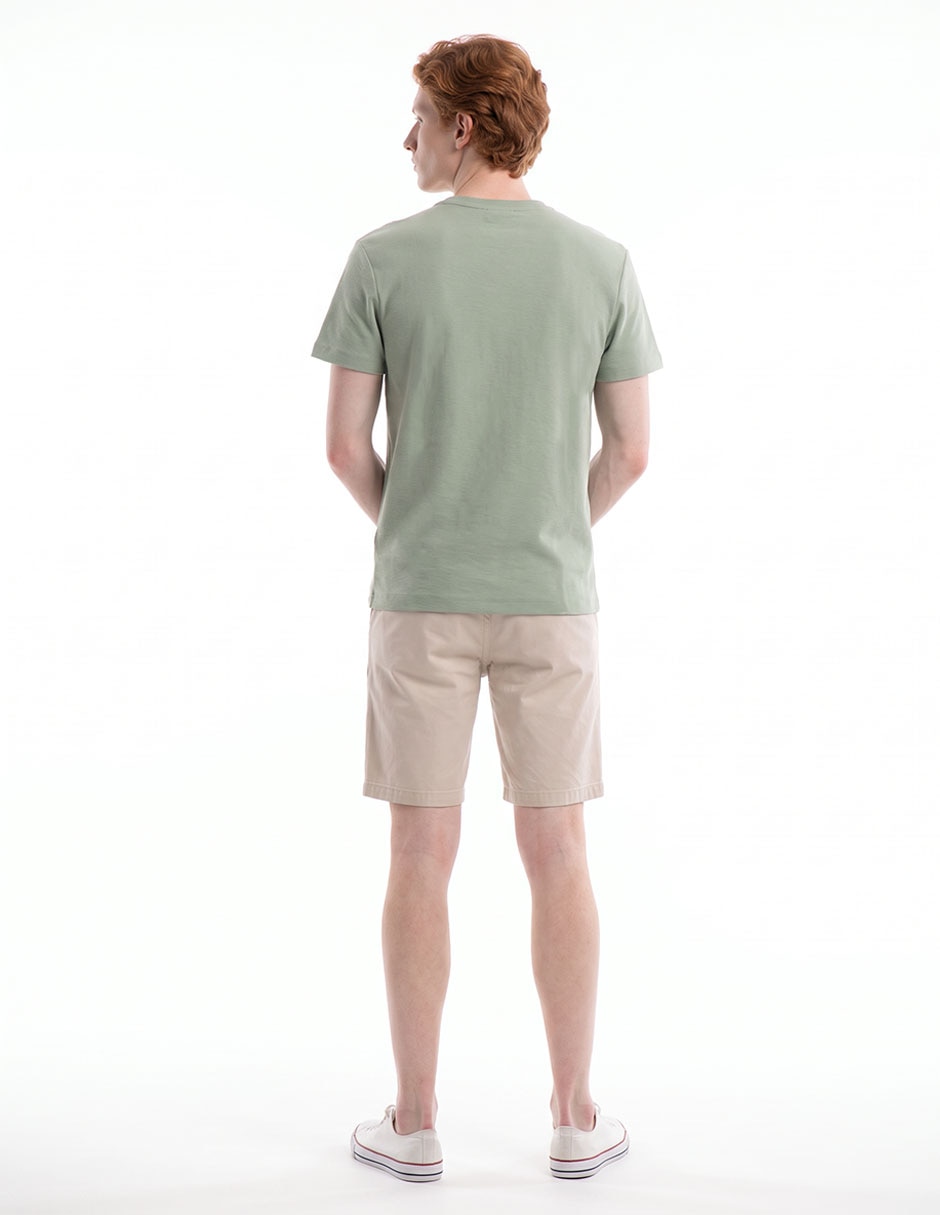 Playera cuello redondo para hombre 4