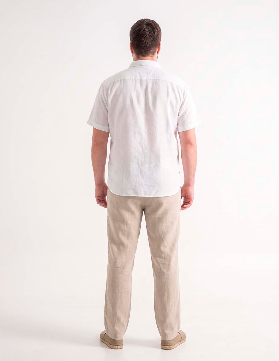 Camisa casual manga corta para hombre 2