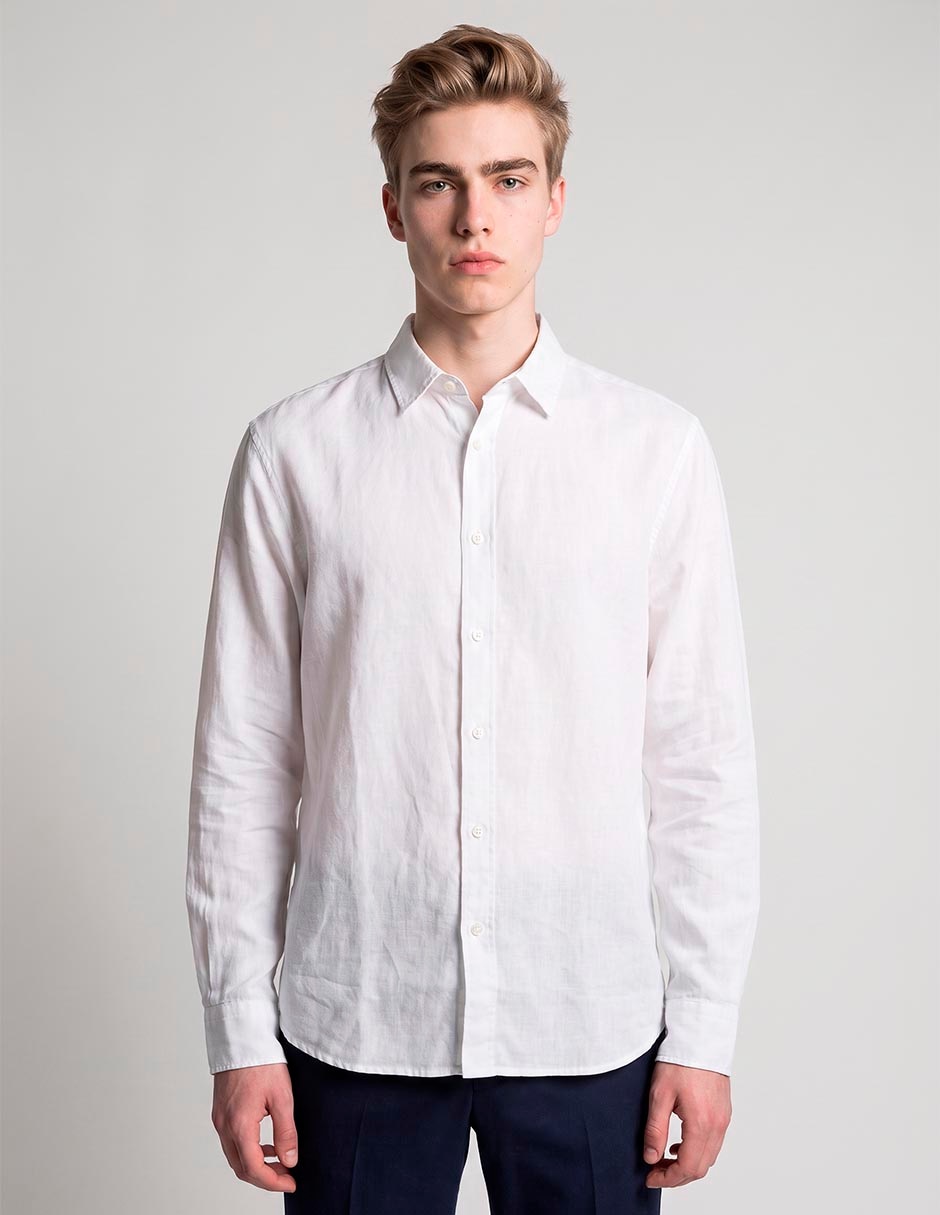 Camisa casual manga larga para hombre Camisa casual manga larga para hombre