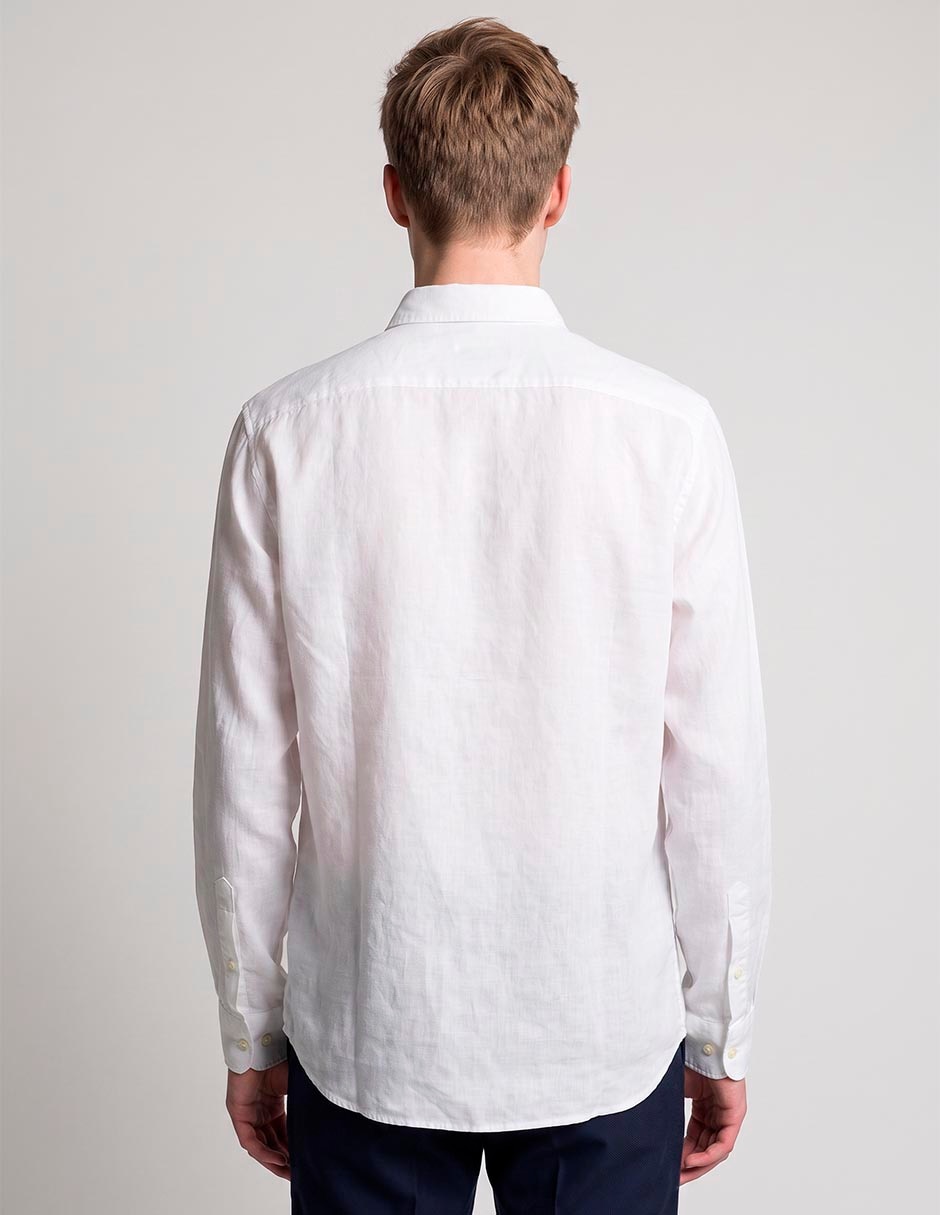 Camisa casual manga larga para hombre 3