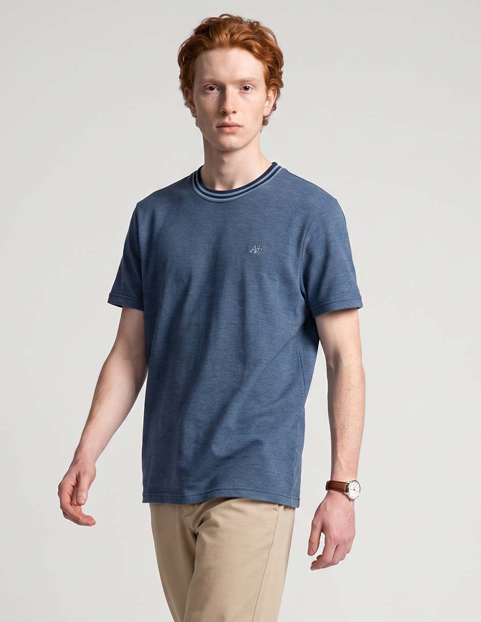 Playera cuello redondo para hombre Playera cuello redondo para hombre