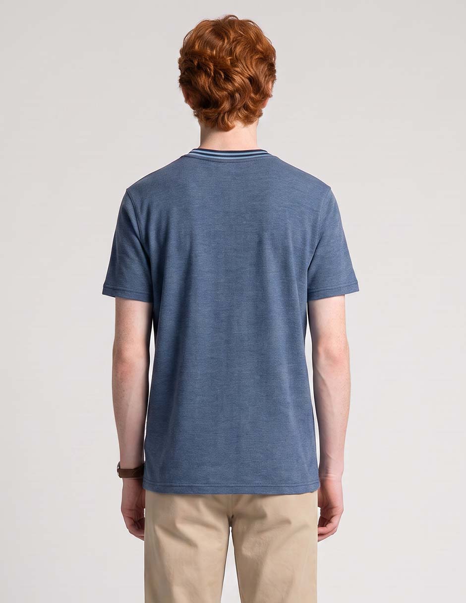 Playera cuello redondo para hombre 2