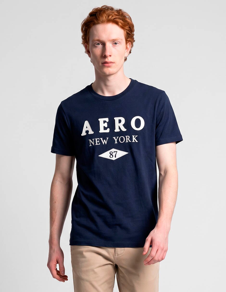 Set playera/playera aéropostale otoño cuello redondo para hombre Set playera/playera aéropostale otoño cuello redondo para hombre