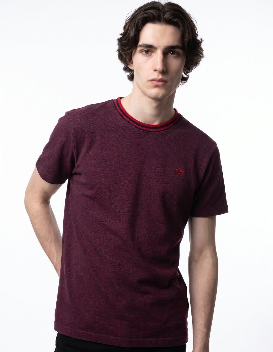 Playera cuello redondo para hombre Playera cuello redondo para hombre