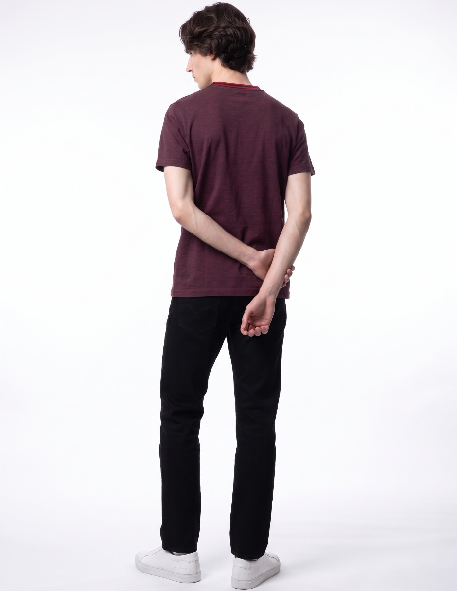Playera cuello redondo para hombre