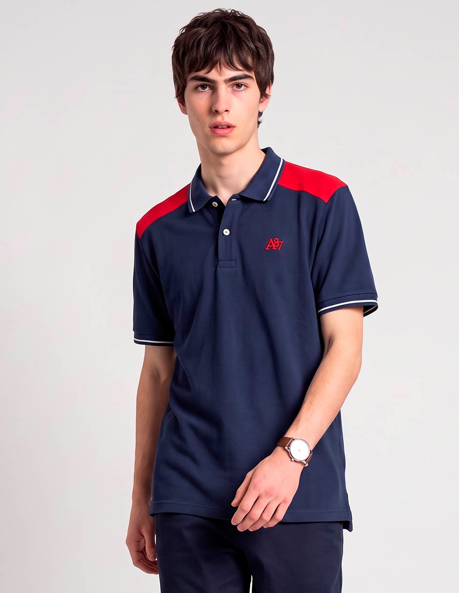 Playera tipo polo para hombre