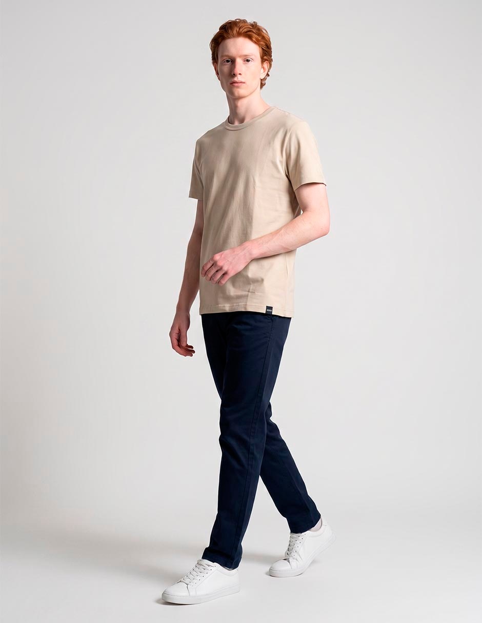 Playera cuello redondo para hombre 1
