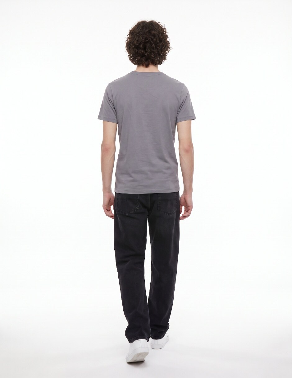 Playera cuello redondo para hombre 2