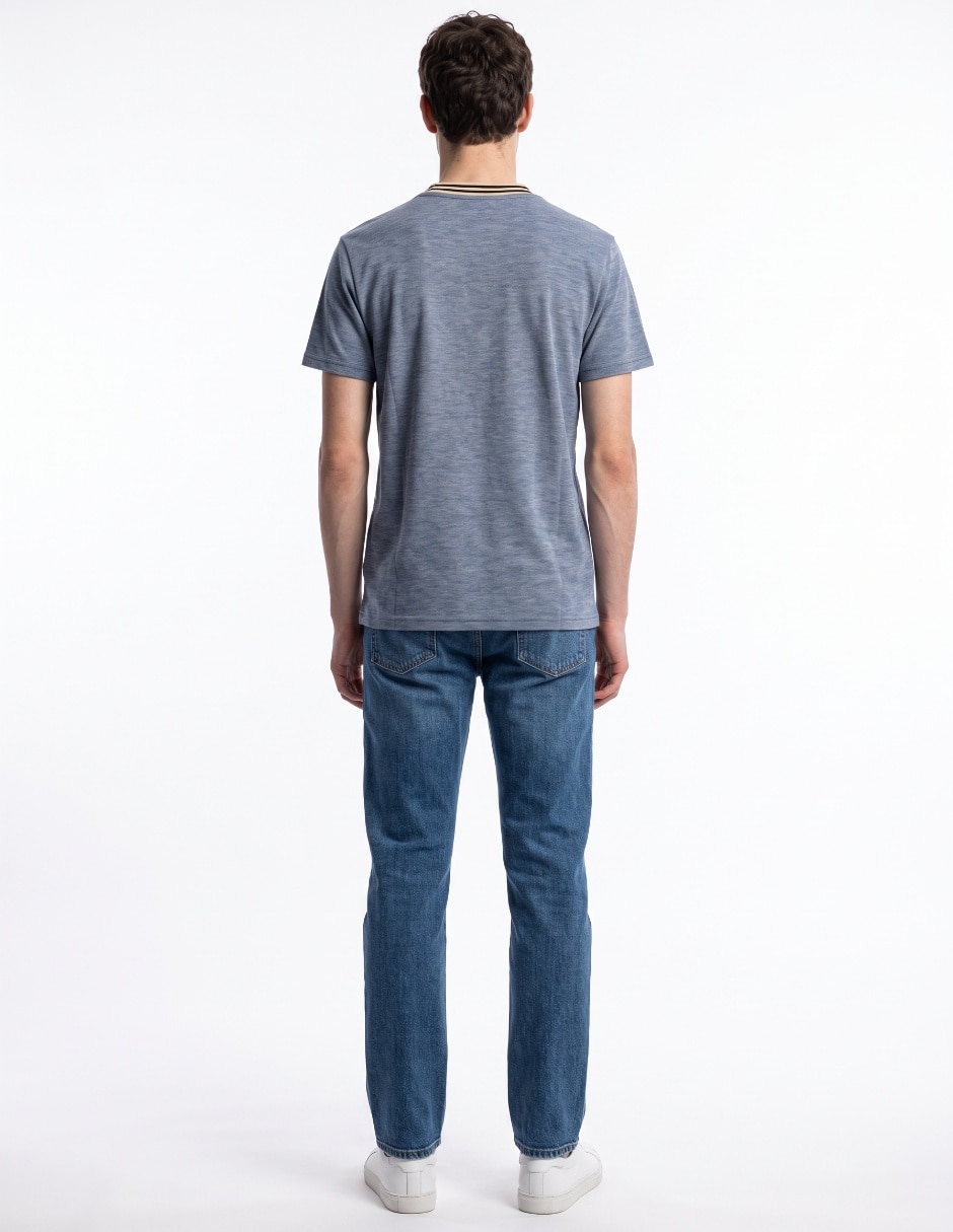 Set playera/playera otoño cuello redondo para hombre 2