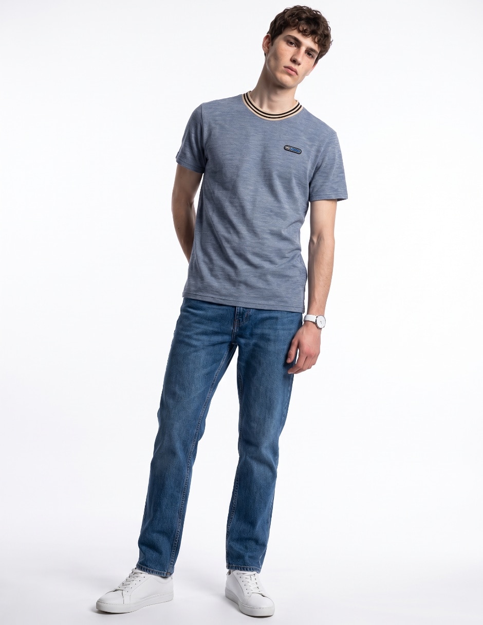 Set playera/playera otoño cuello redondo para hombre 3