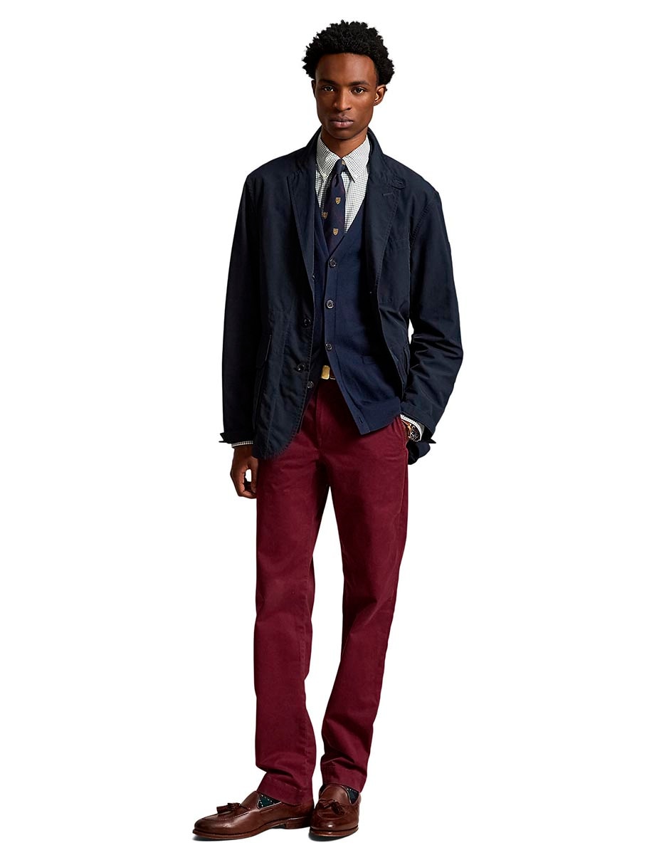 Pantalón chino recto para hombre 9