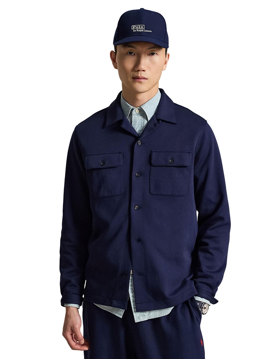 Sobrecamisa casual manga larga para hombre 3