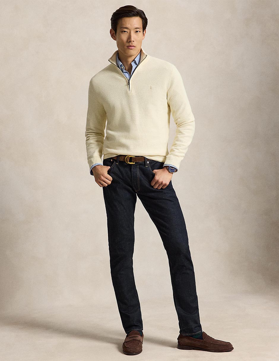 Suéter cuello alto para hombre 4
