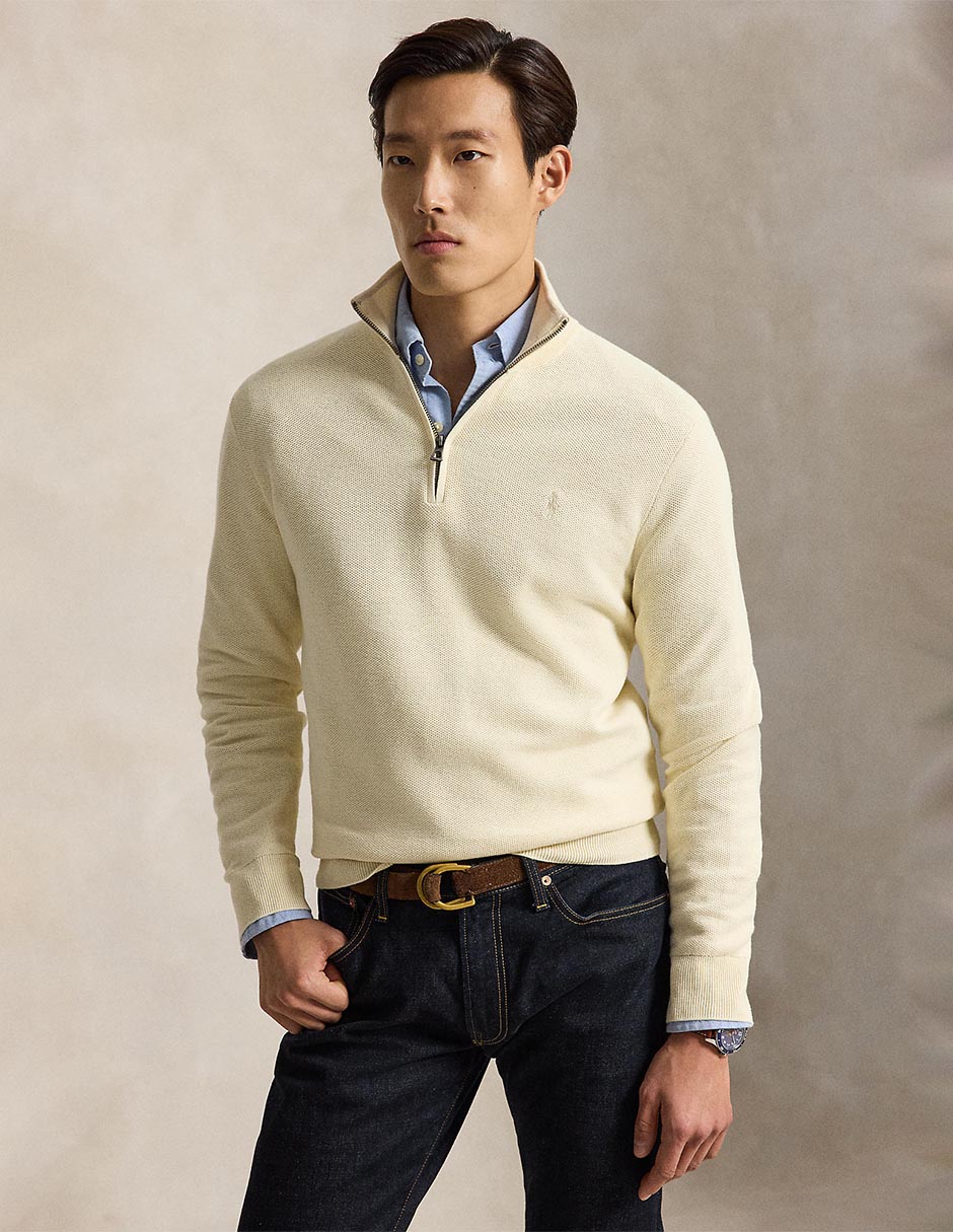 Suéter cuello alto para hombre