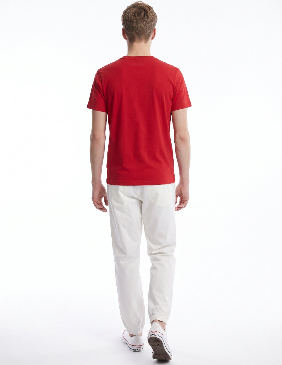 Playera cuello redondo para hombre 2
