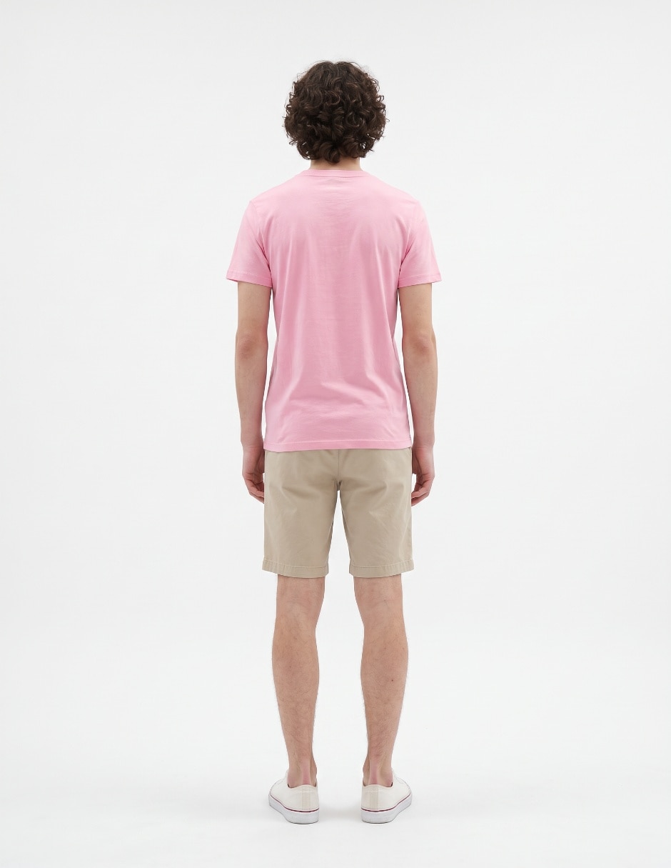 Playera cuello redondo para hombre 2